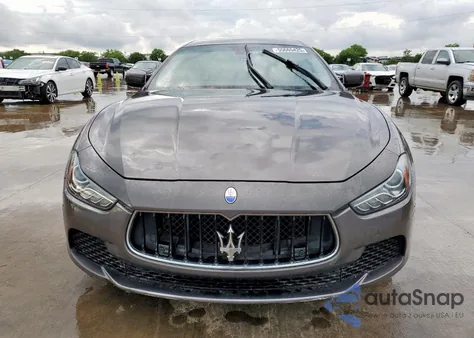 2015 Maserati Ghibli S из США, поврежденный, VIN ZAM57RTA3F1144117